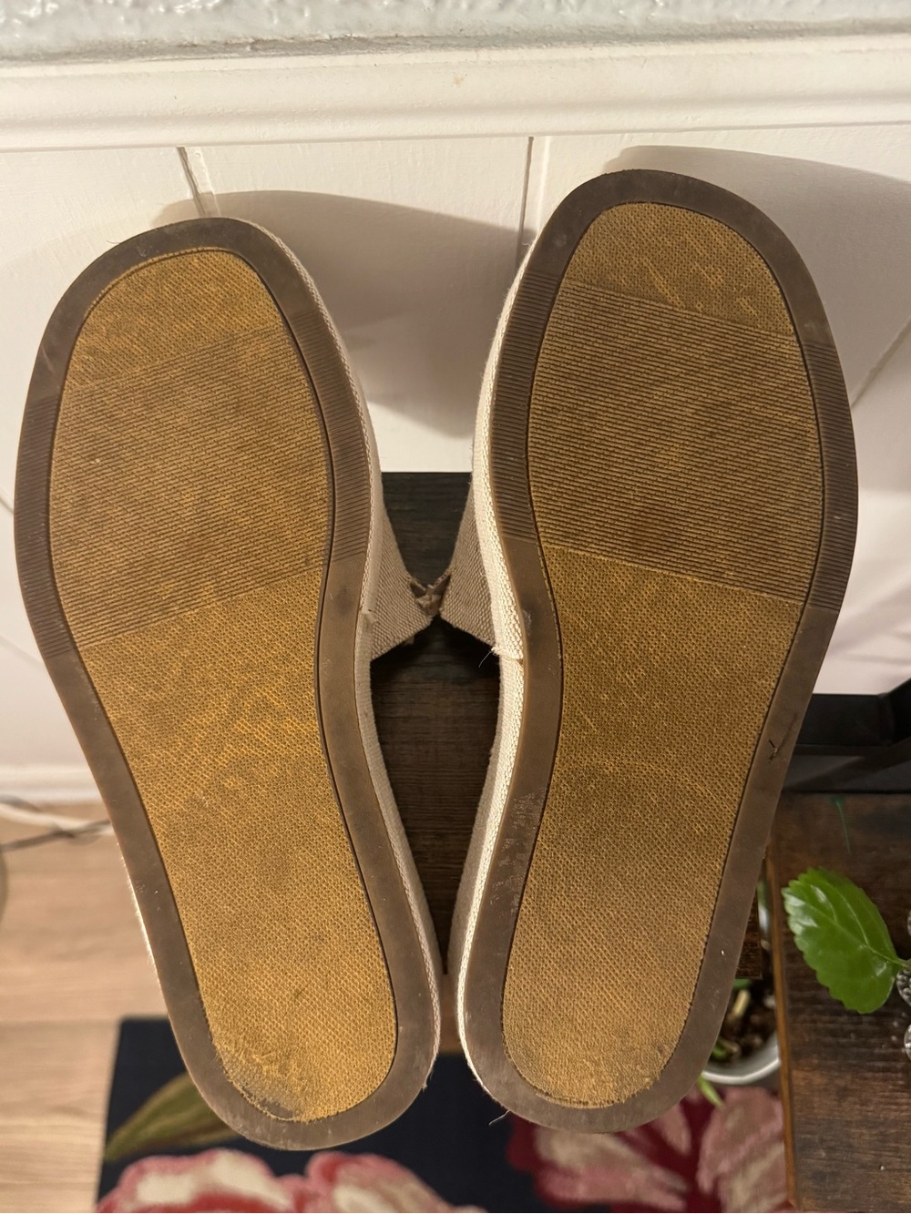 ASOS Beige Linen Slide Mules - Picture 3 of 4